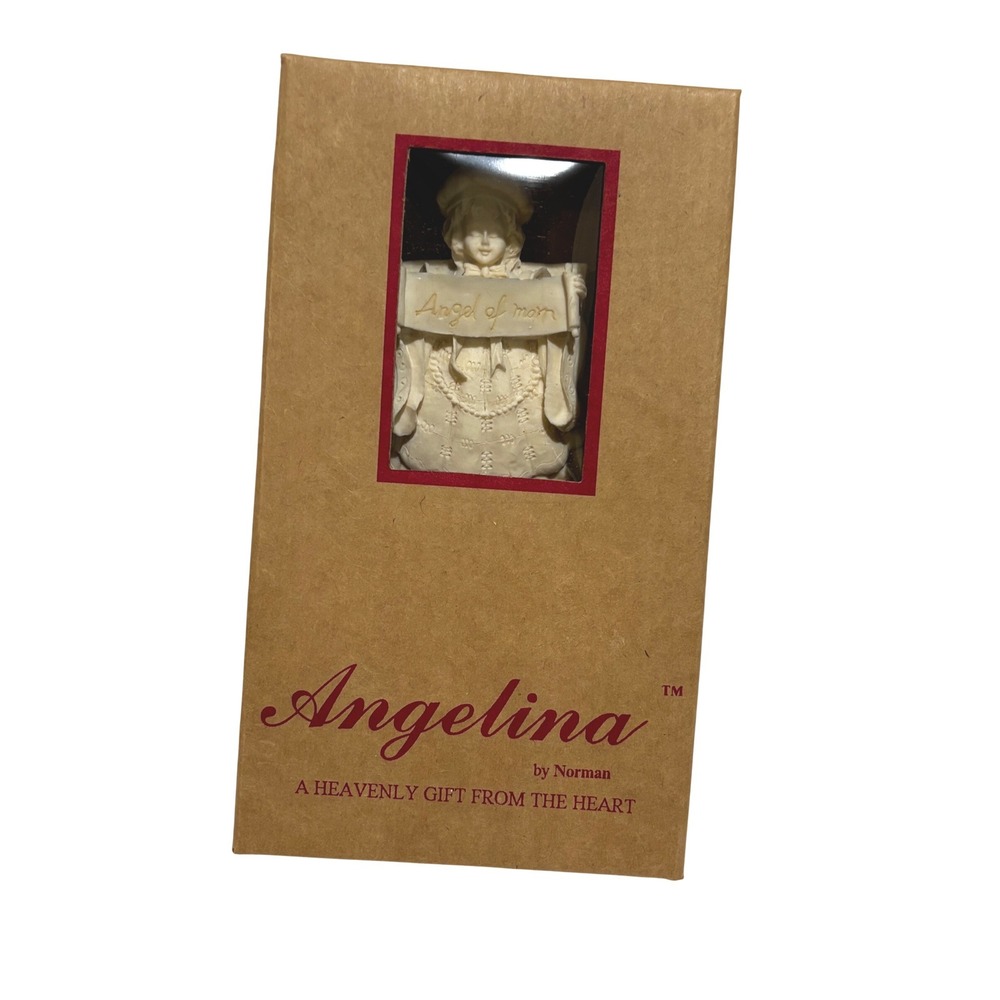 Angelina‎ by Norman Angel of Mom Figurine 41014 Ivory 1998 CSN Choo Collectible